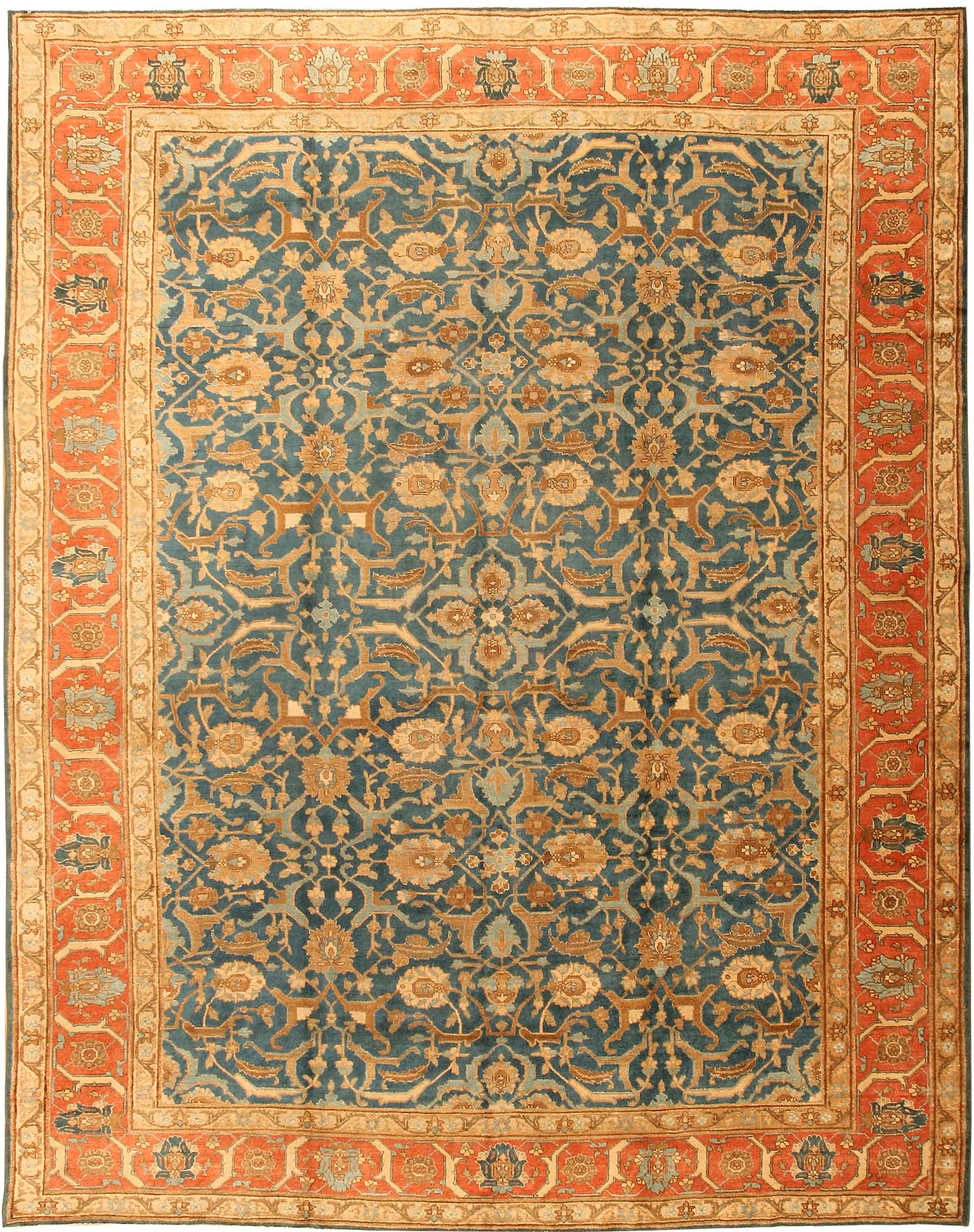 Antique Tabriz Persian Rug Rugs