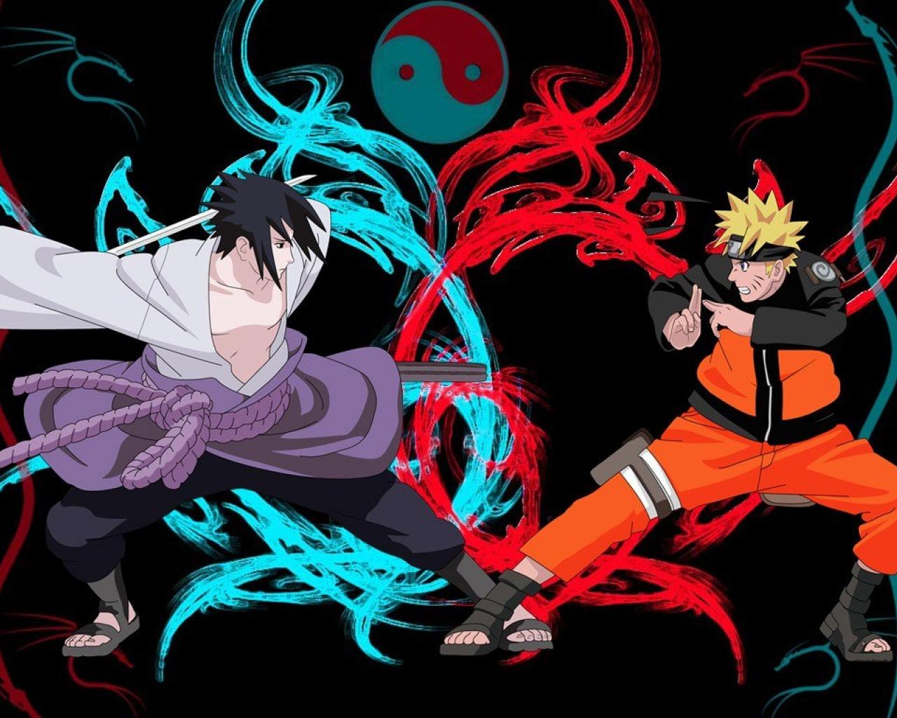 Naruto Vs Sasuke High Resolution
