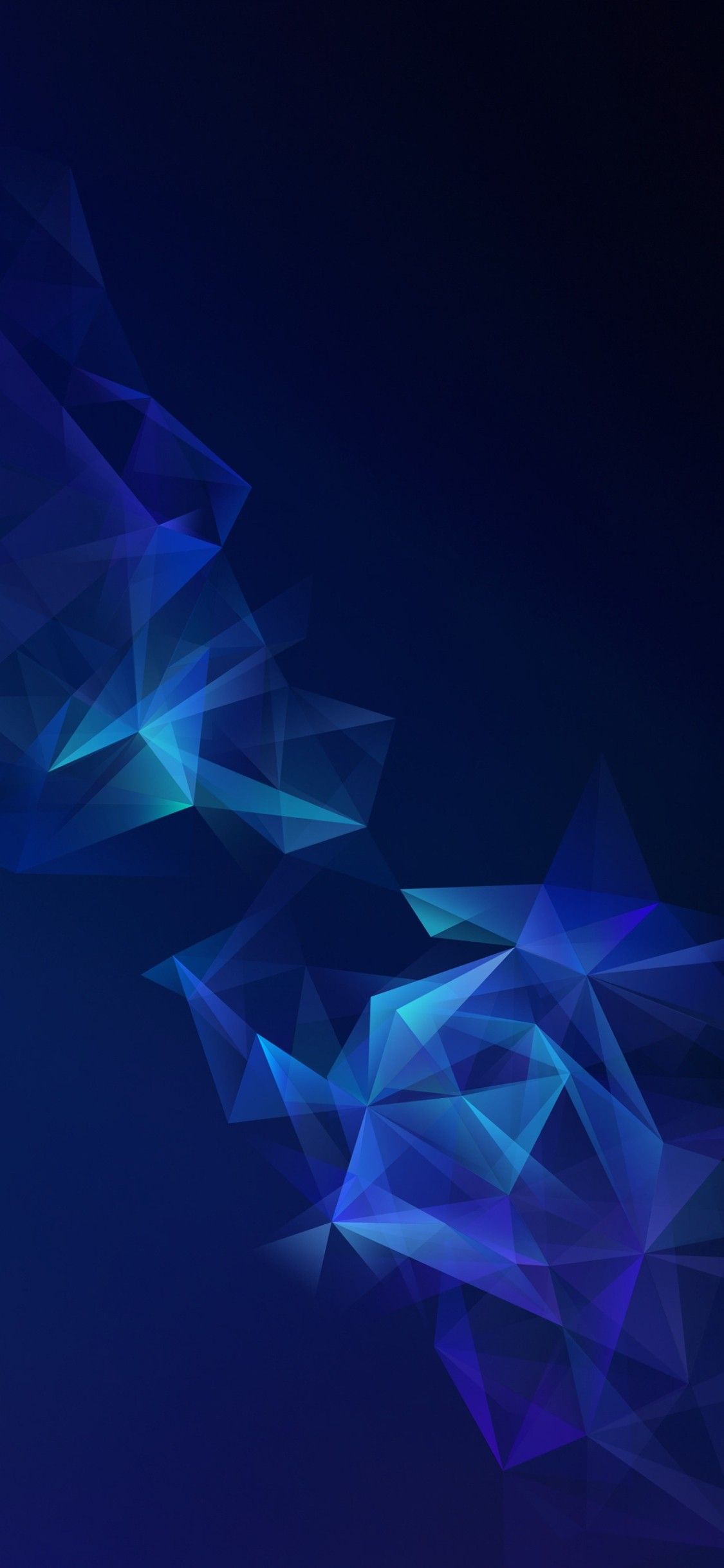 Blue S9 Plus Wallpaper Galaxy Colour Abstract Digital