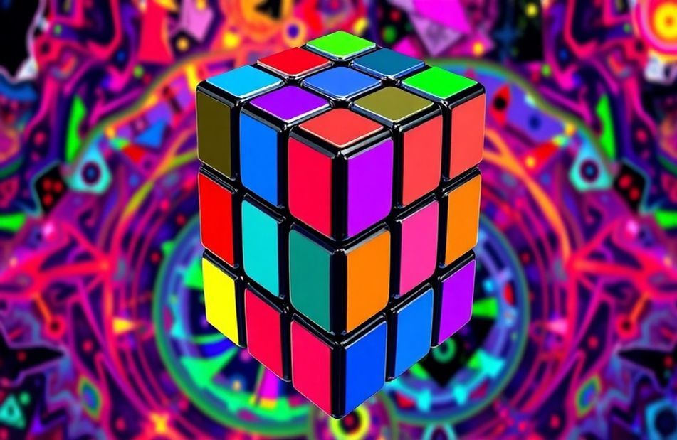 3d Wallpaper Rubix Cube