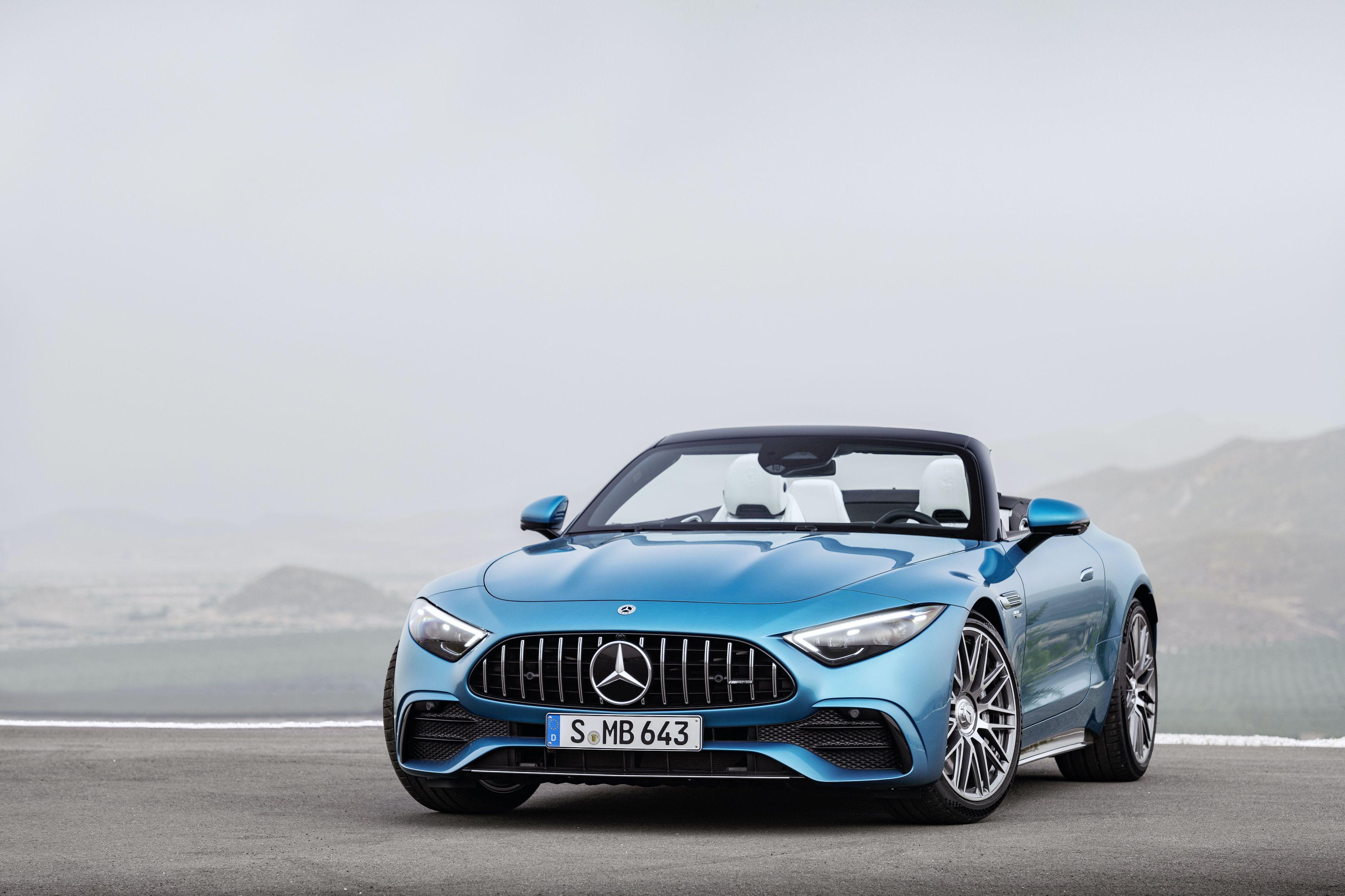 Mercedes Amg Sl43 Has A Hp Turbo Four With F1 Tech