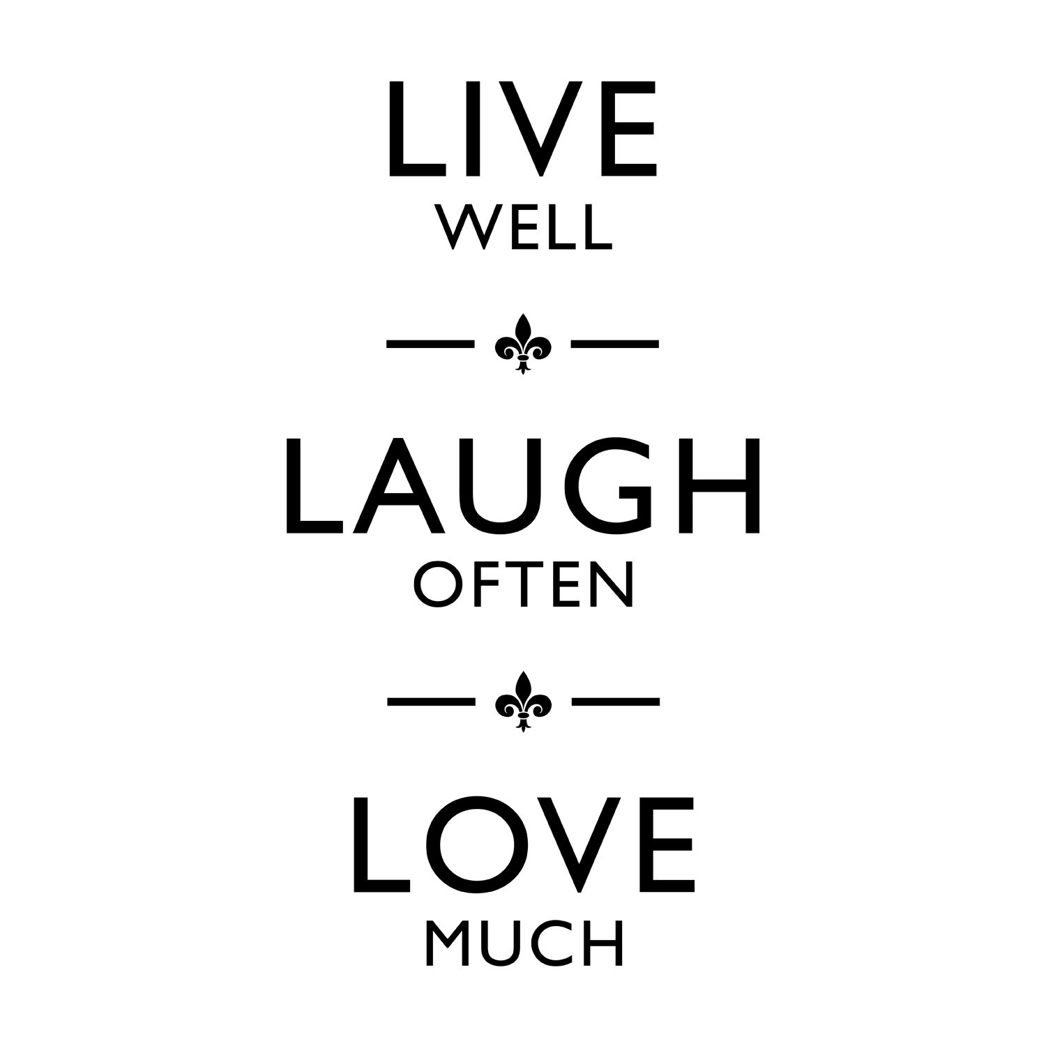 Live Laugh Love Quote Wallpaper