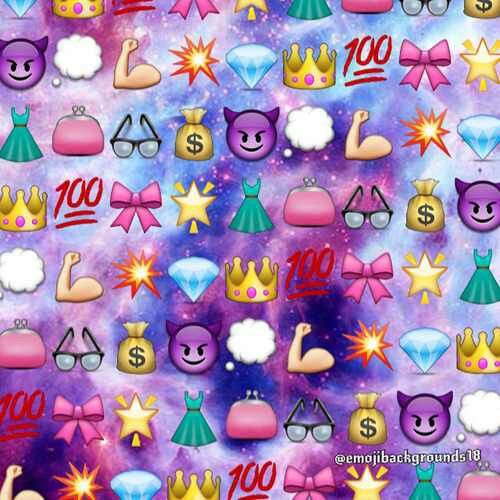 Girly Emoji Background Stuff Random Shit Emojis Trippy