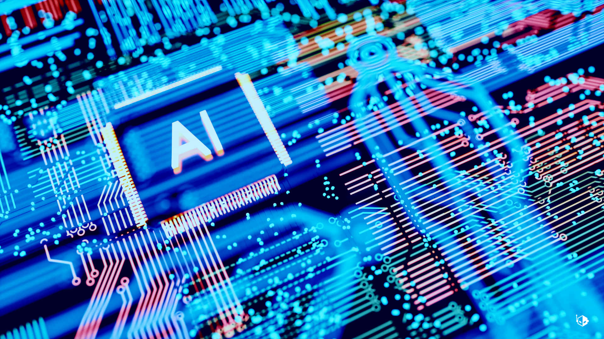 Technology Linkedin Background Wallpaper