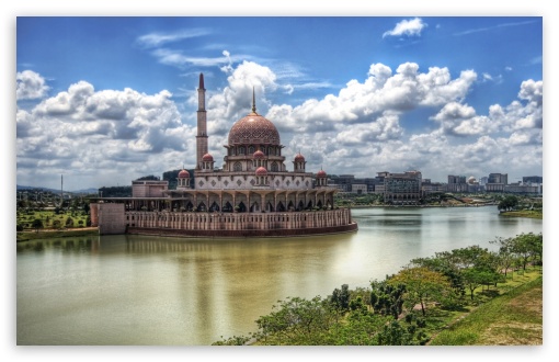 Mosque In Kuala Lumpur HD Wallpaper For Standard Fullscreen