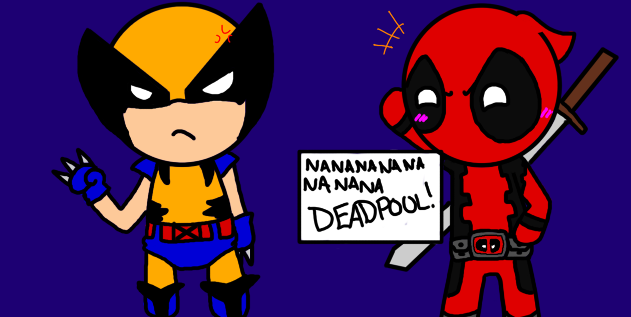 Wolverine And Deadpool By Missjayhex