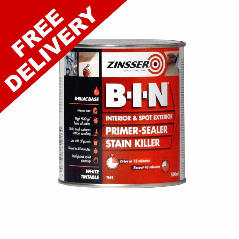 New Zinsser Cover Stain Primer Sealer Killer Bunda Daffa
