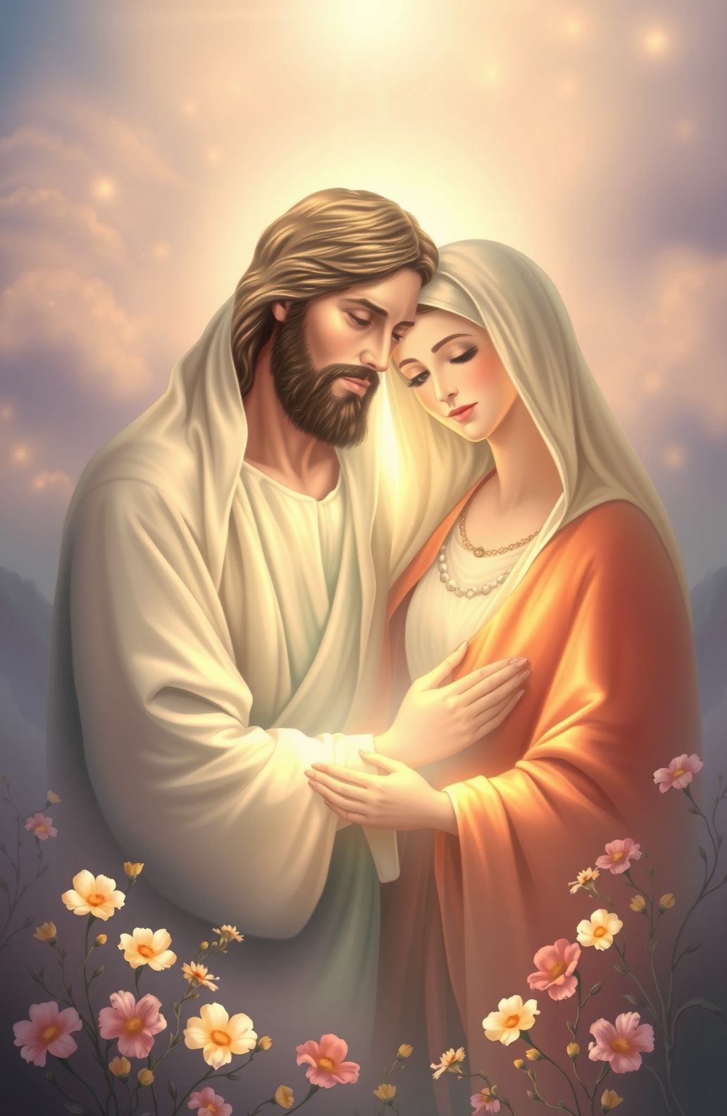 Jesus And Mary Wallpaper