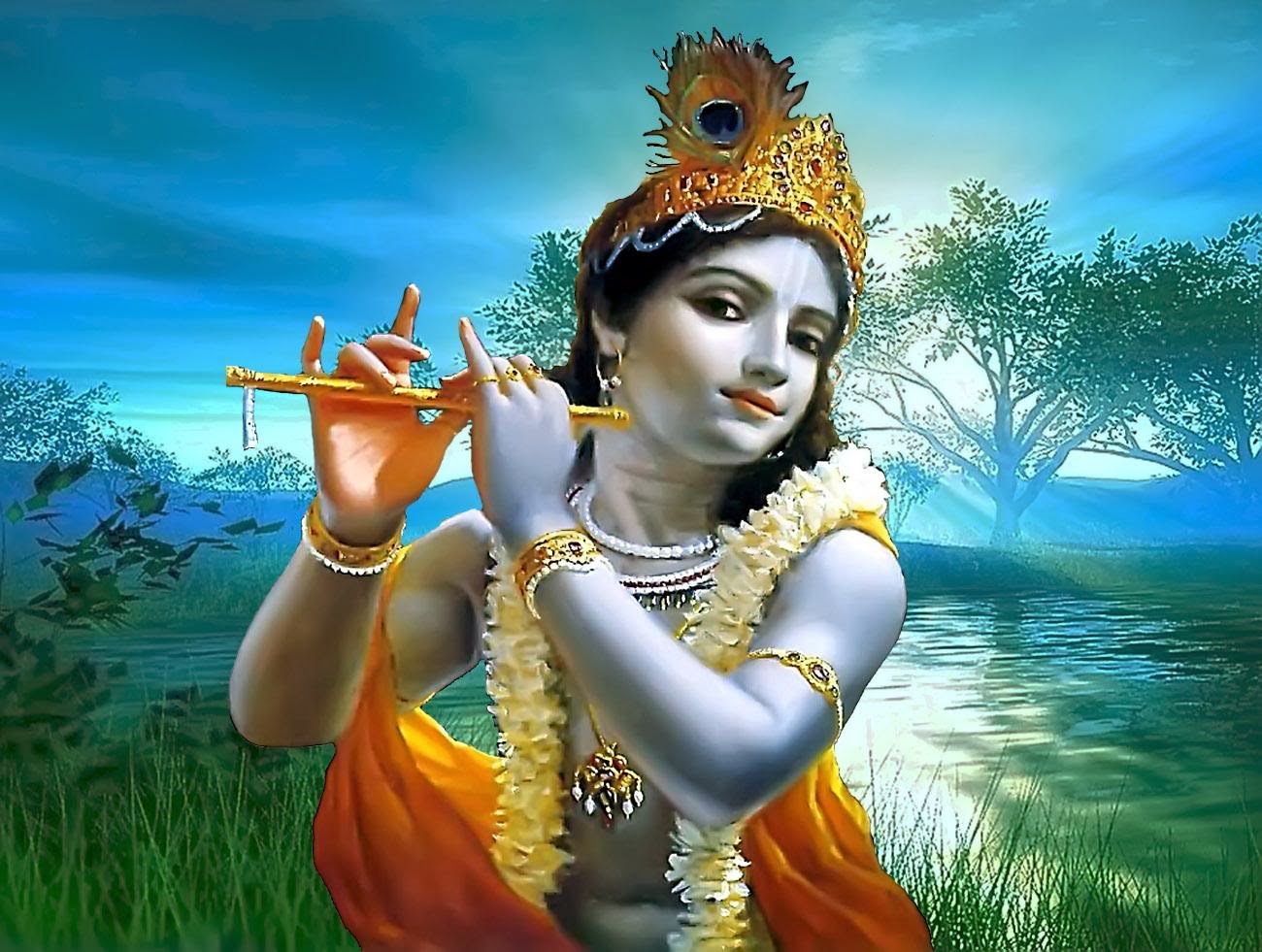 HD Wallpaper Under The Lord Krishna Category High
