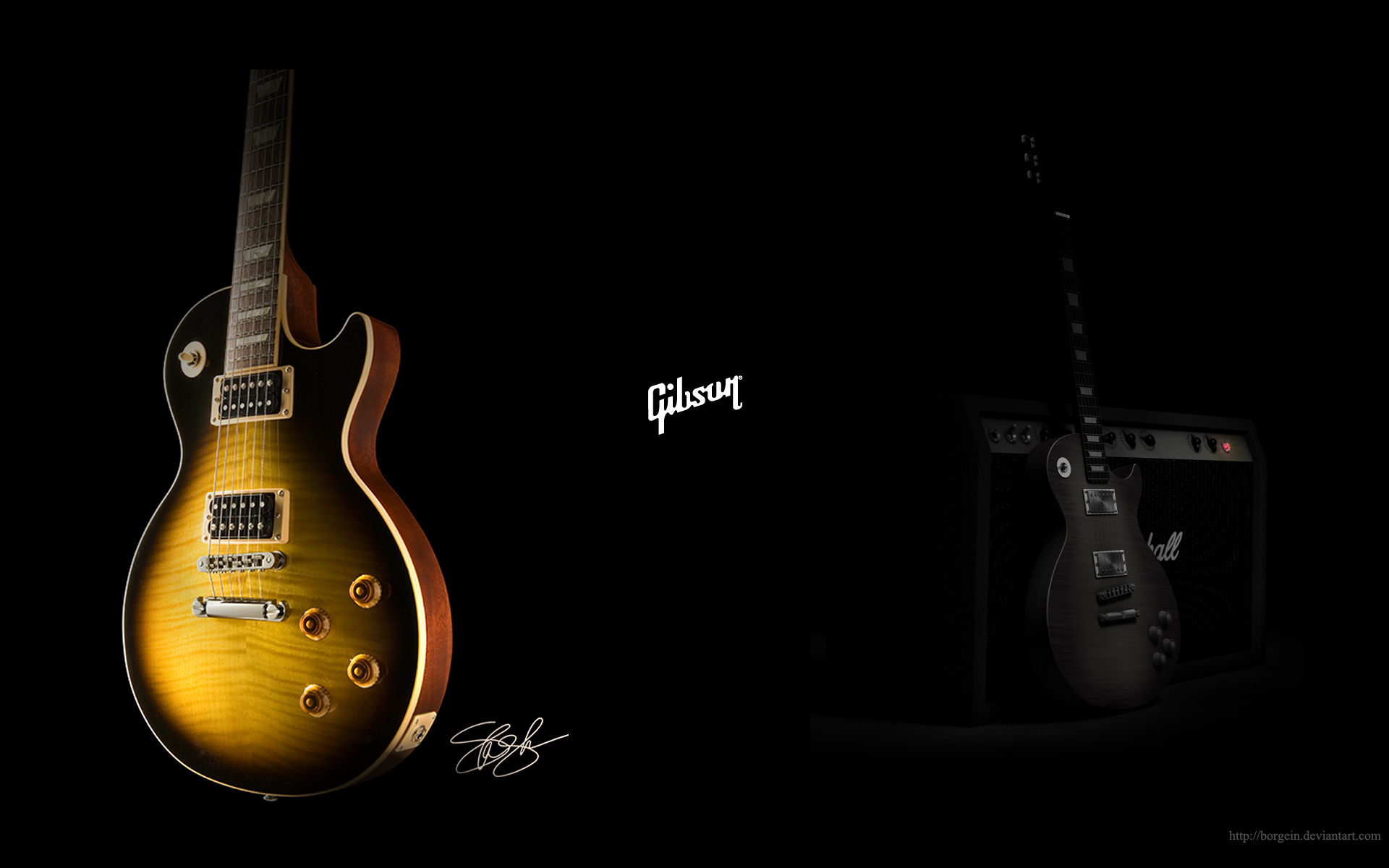 Guitar Puter Wallpaper Desktop Background