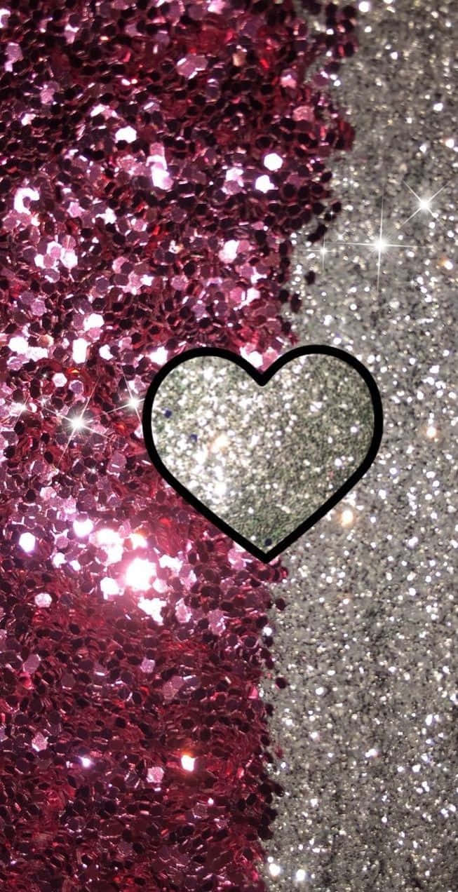 Pink Glitter Wallpaper