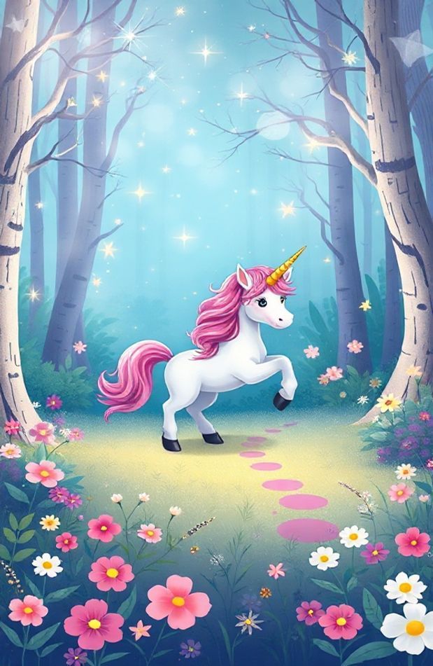 Cute Unicorn Wallpaper