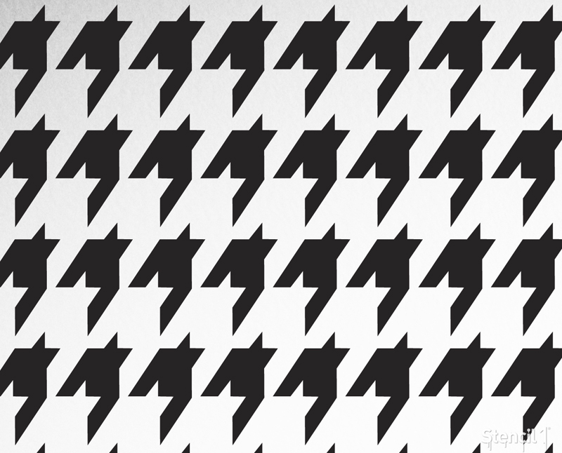 Houndstooth Repeat Pattern