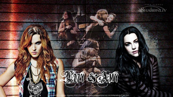 Lzzy Hale And Amy Lee Wallpaper By Sharonliv Arzets Deviantart