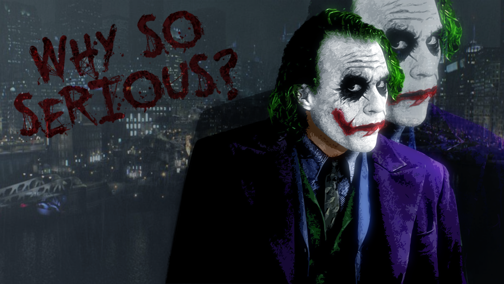 Get Joker Wallpaper Why So Serious Dark Knight 586 12355