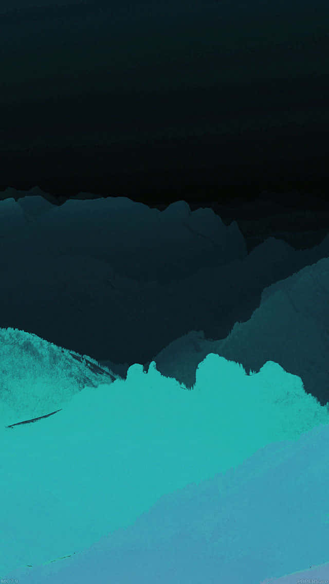 Black And Blue iPhone Wallpaper