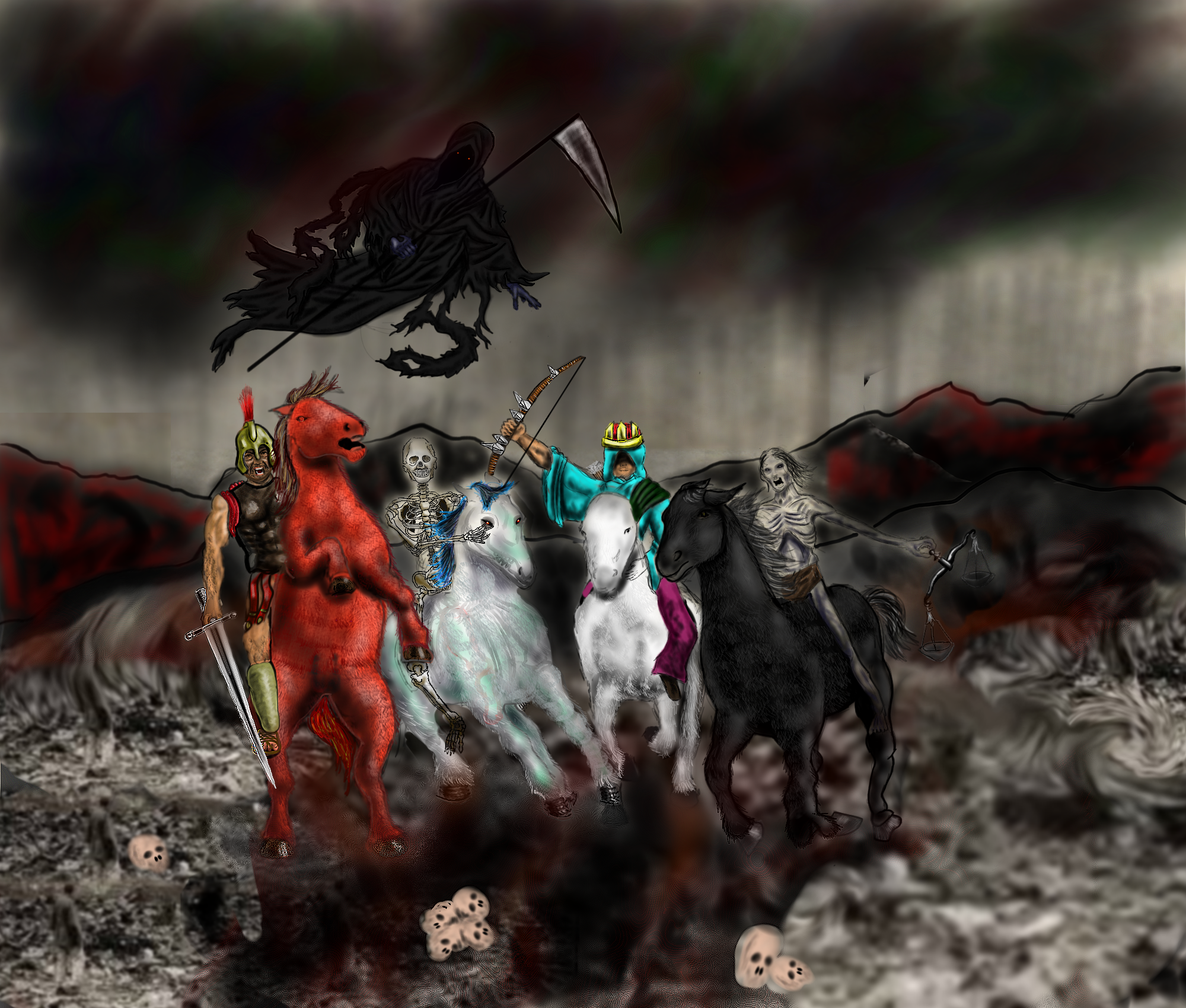 THE FOUR HORSEMEN OF THE APOCALYPSE Images Crazy Gallery 2000x1700