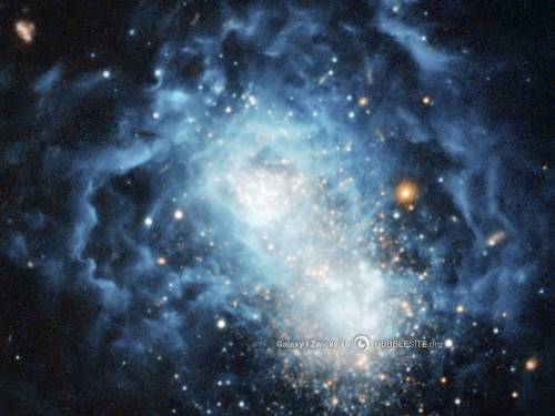 Wallpaper Galaxy IZwicky by HubbleSite   desktop wallpaper 1280 x 960 500x375