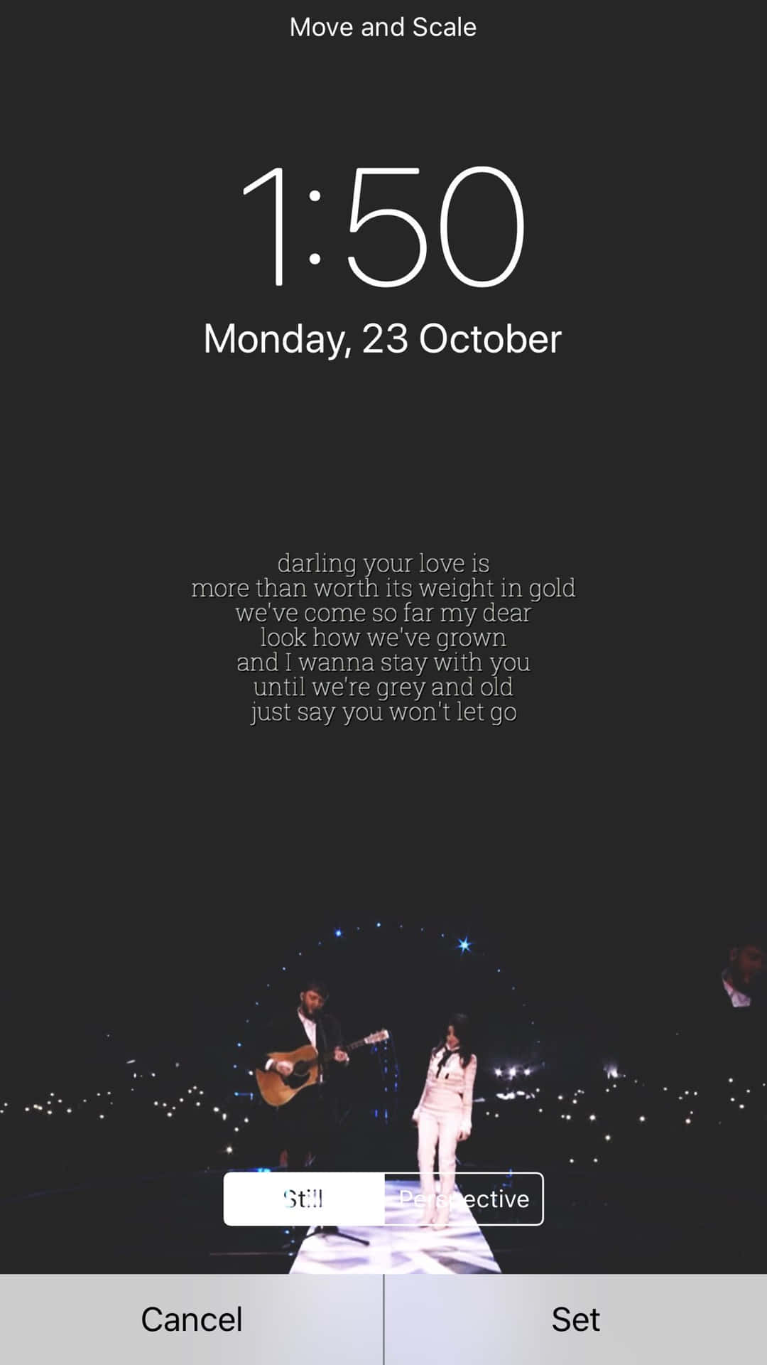 Let Go Wallpaper