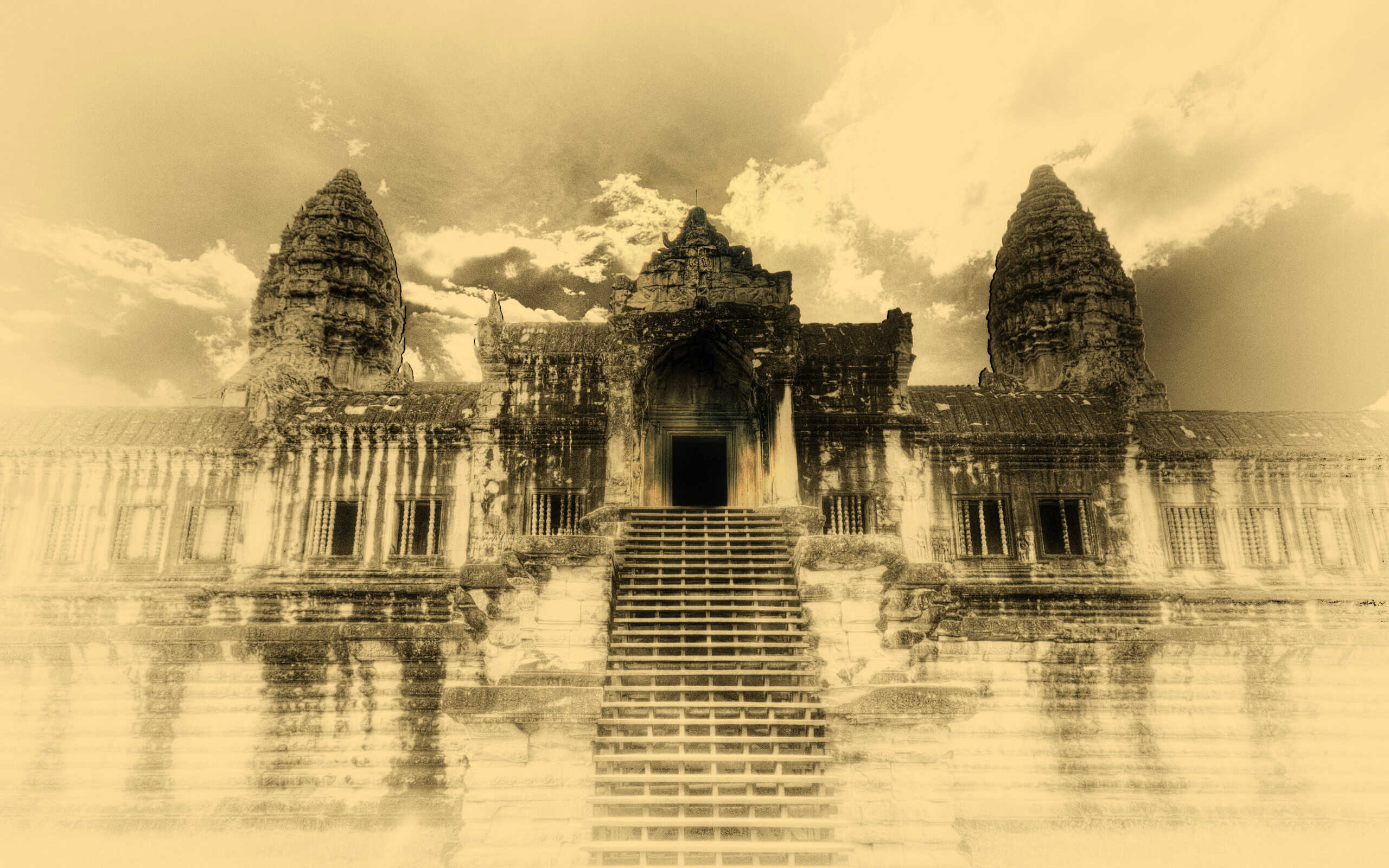 Angkor Wat Desktop Background Wallpaper