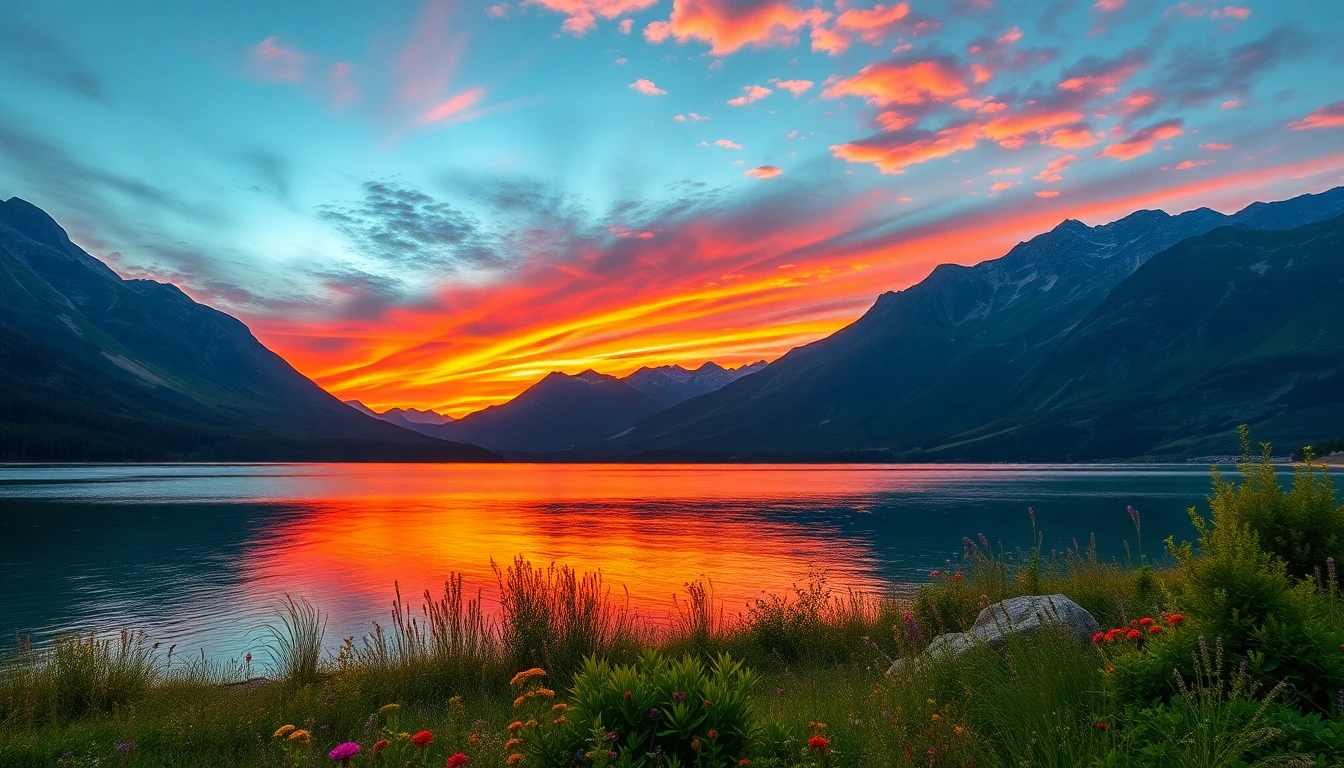 Beautiful Landscape Background Wallpaper