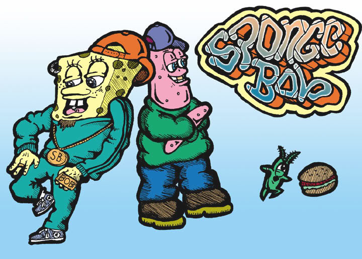 Spongebob Gangsta Image Picture Code