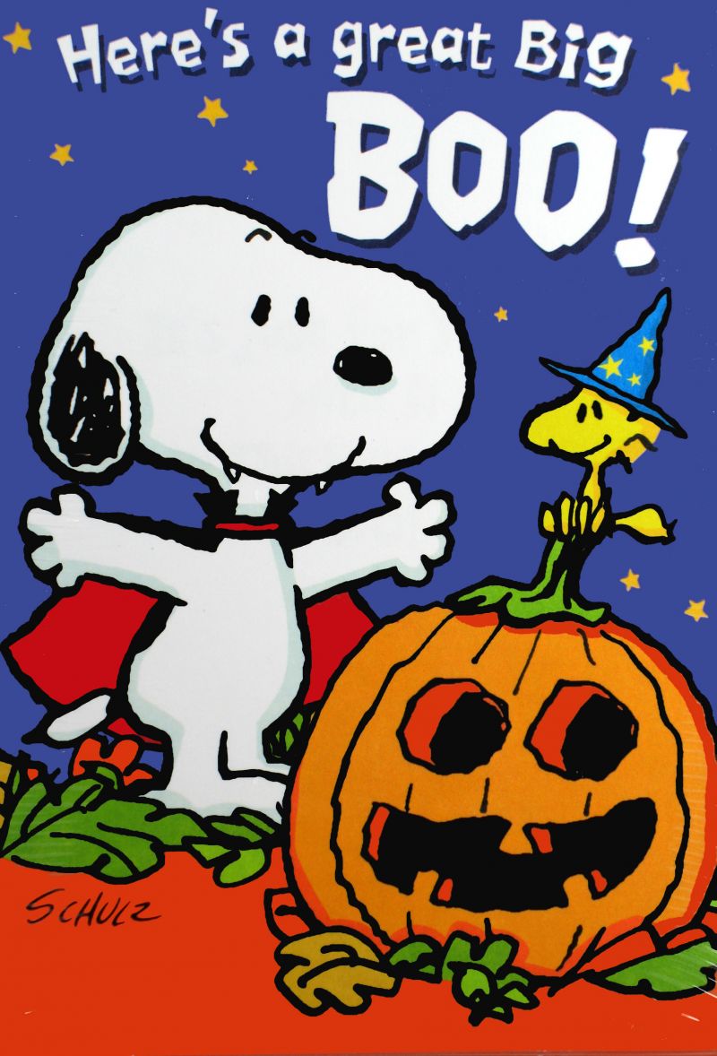 Peanuts Happy Halloween Wallpaper Snoopy