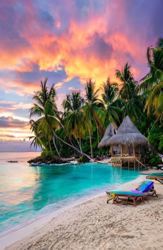 Maldives Beach Wallpaper