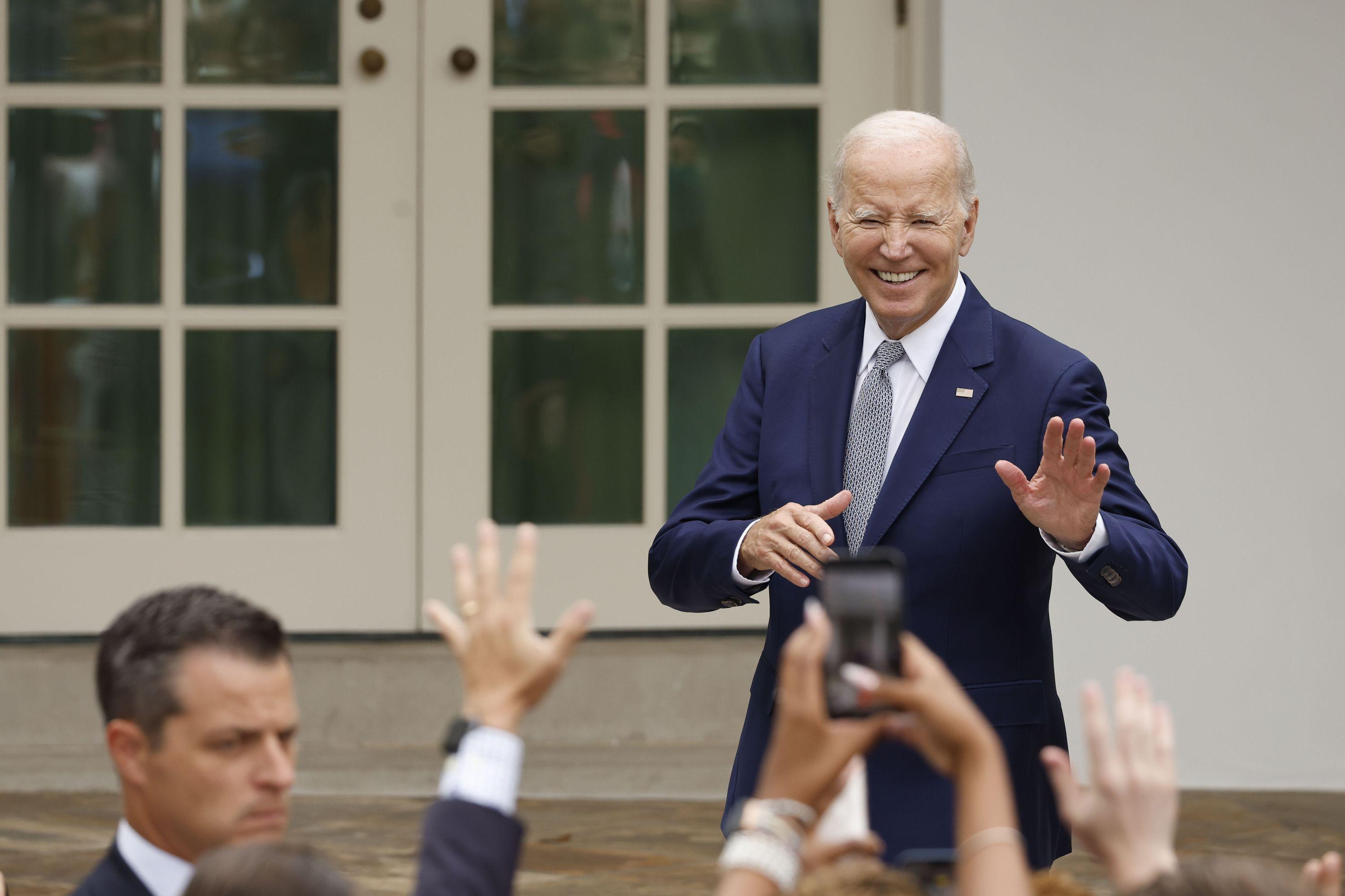 Joe Biden Goes Public With Jokes About Age Dark Brandon And Gop