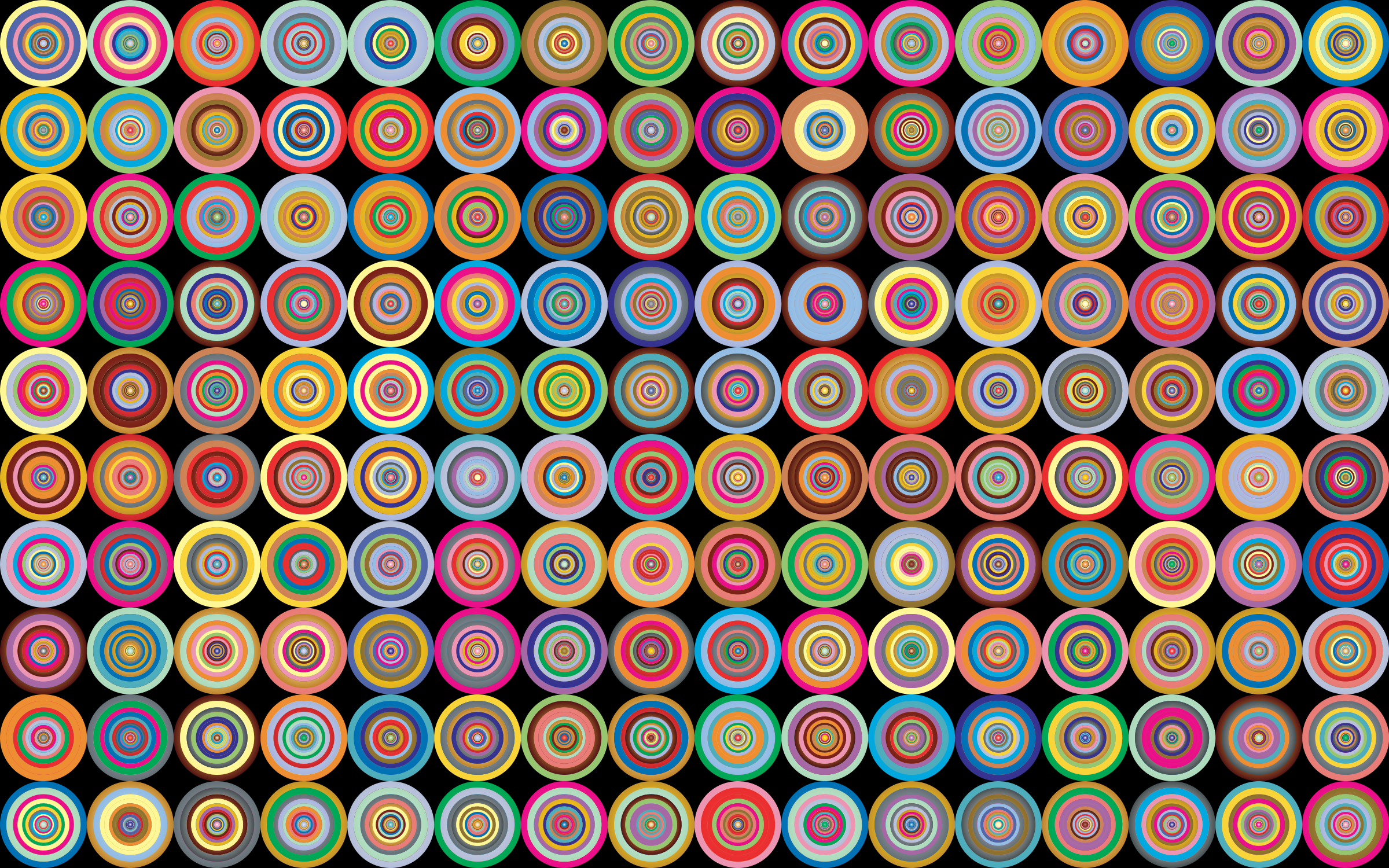 Clipart Prismatic Groovy Concentric Background