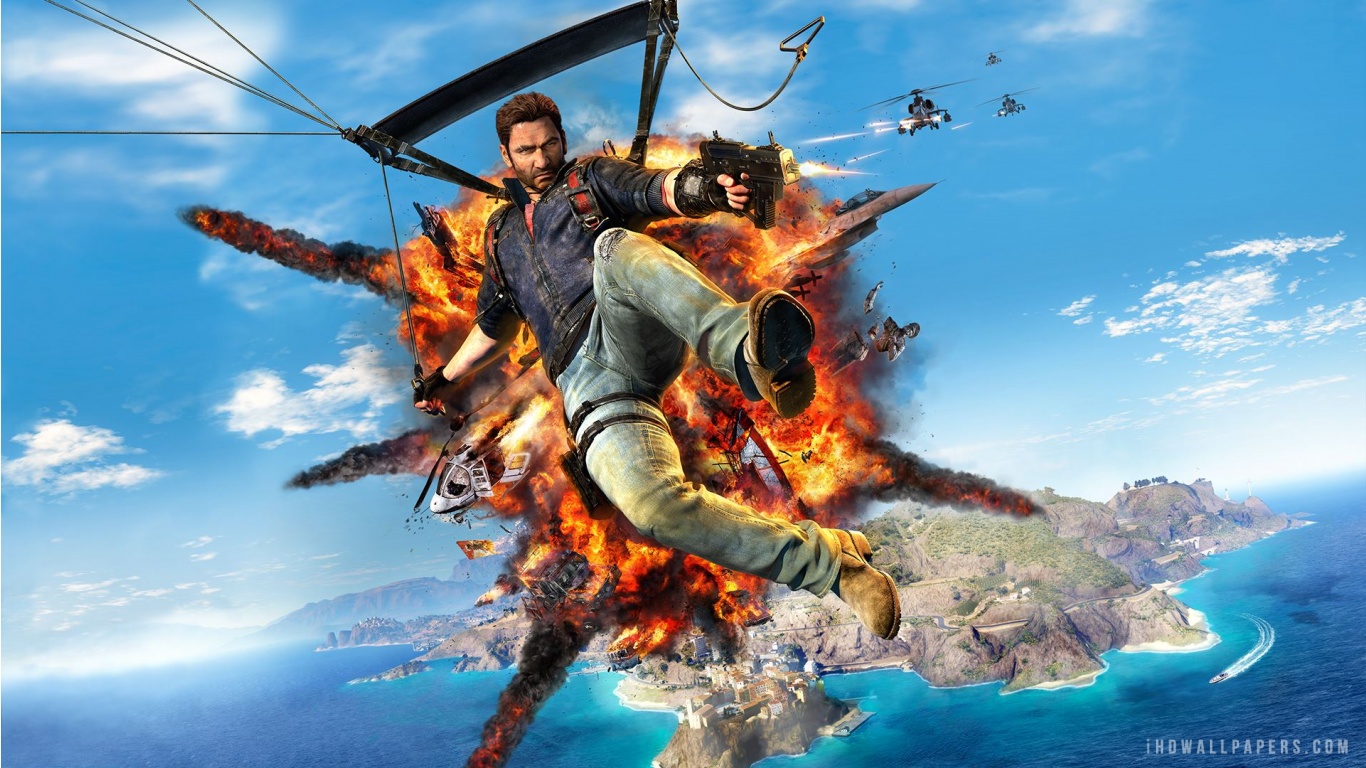 Just Cause Explosion HD Wallpaper IHD