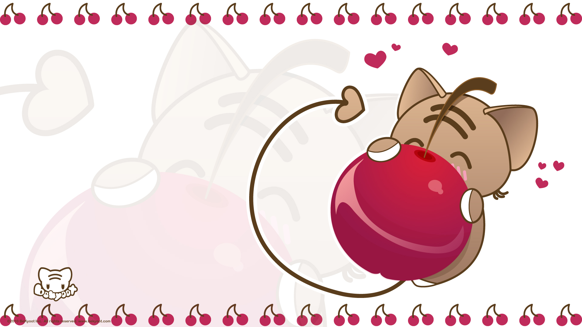 Kawaii iPhone Wallpaper Berry Puppy Cat