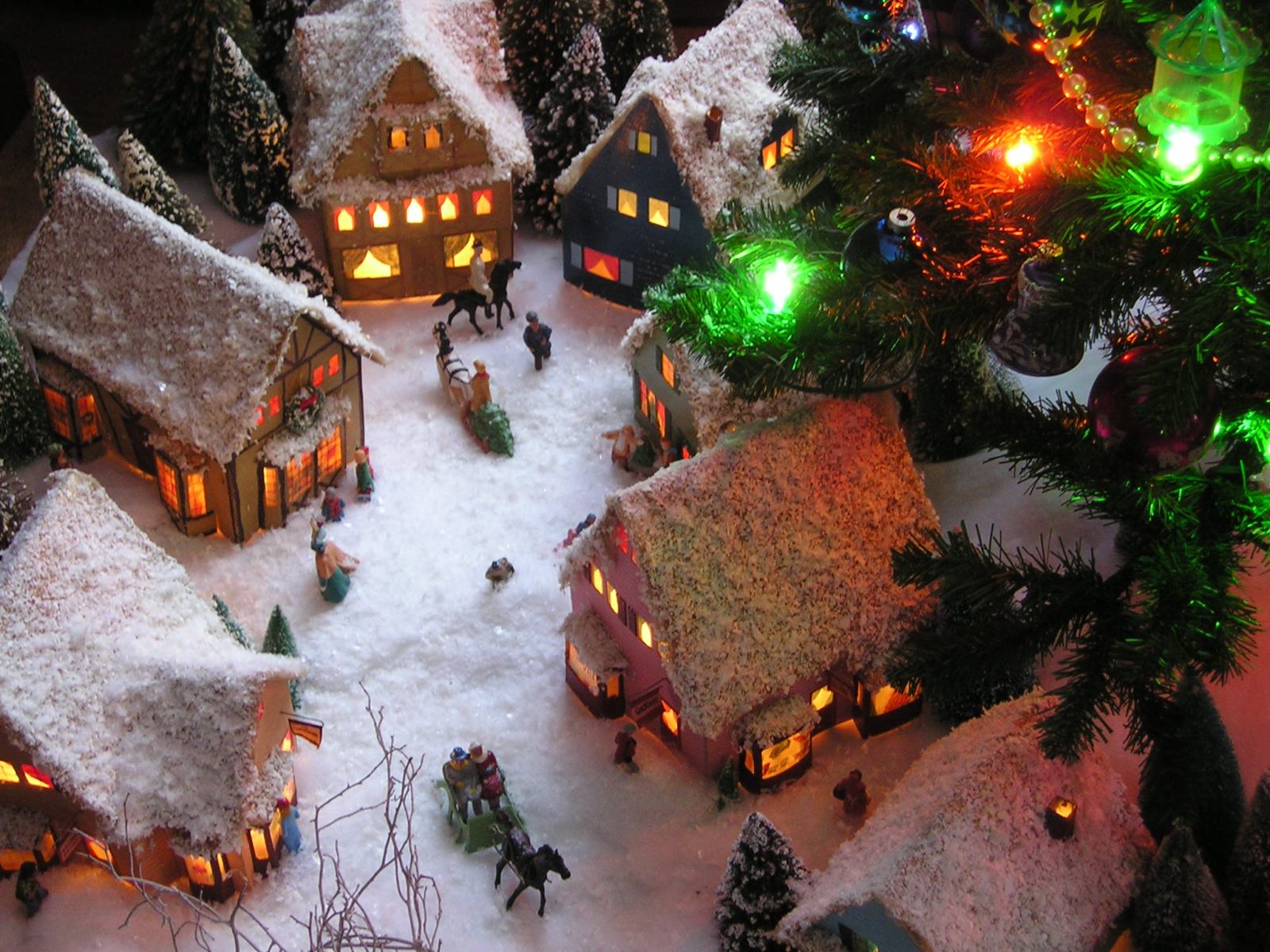 Christmas Village Wallpaper In HD From