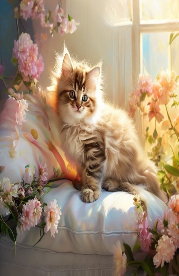 Cute Kitty Wallpaper