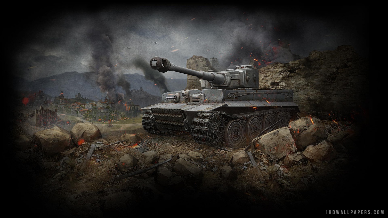 Description Tiger Tank World Of Tanks Wallpaper Background
