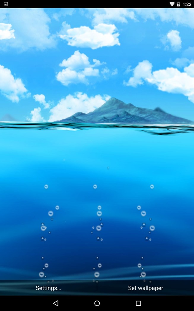 This Live Wallpaper Uses Ocean Water Levels To Display Your Android S
