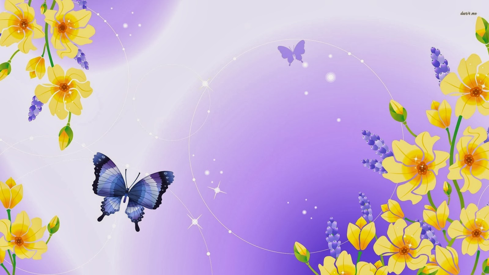 Cute Butterfly Image Wallpaper Click Image To