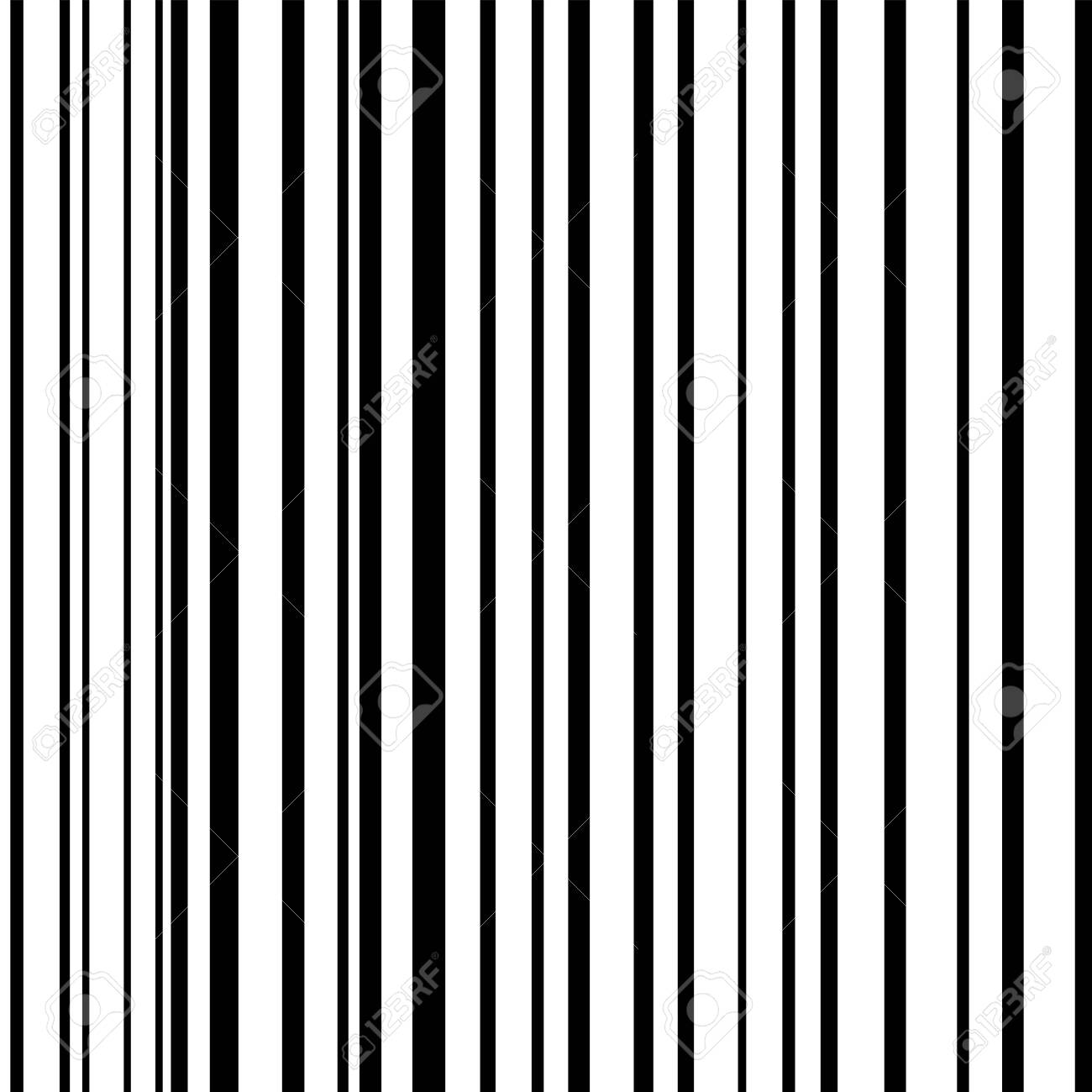 Black And White Vertical Stripes Abstract Background Seamless