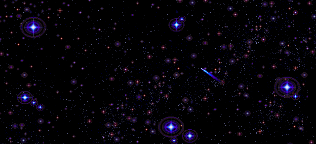 Big Stars Galaxy Background