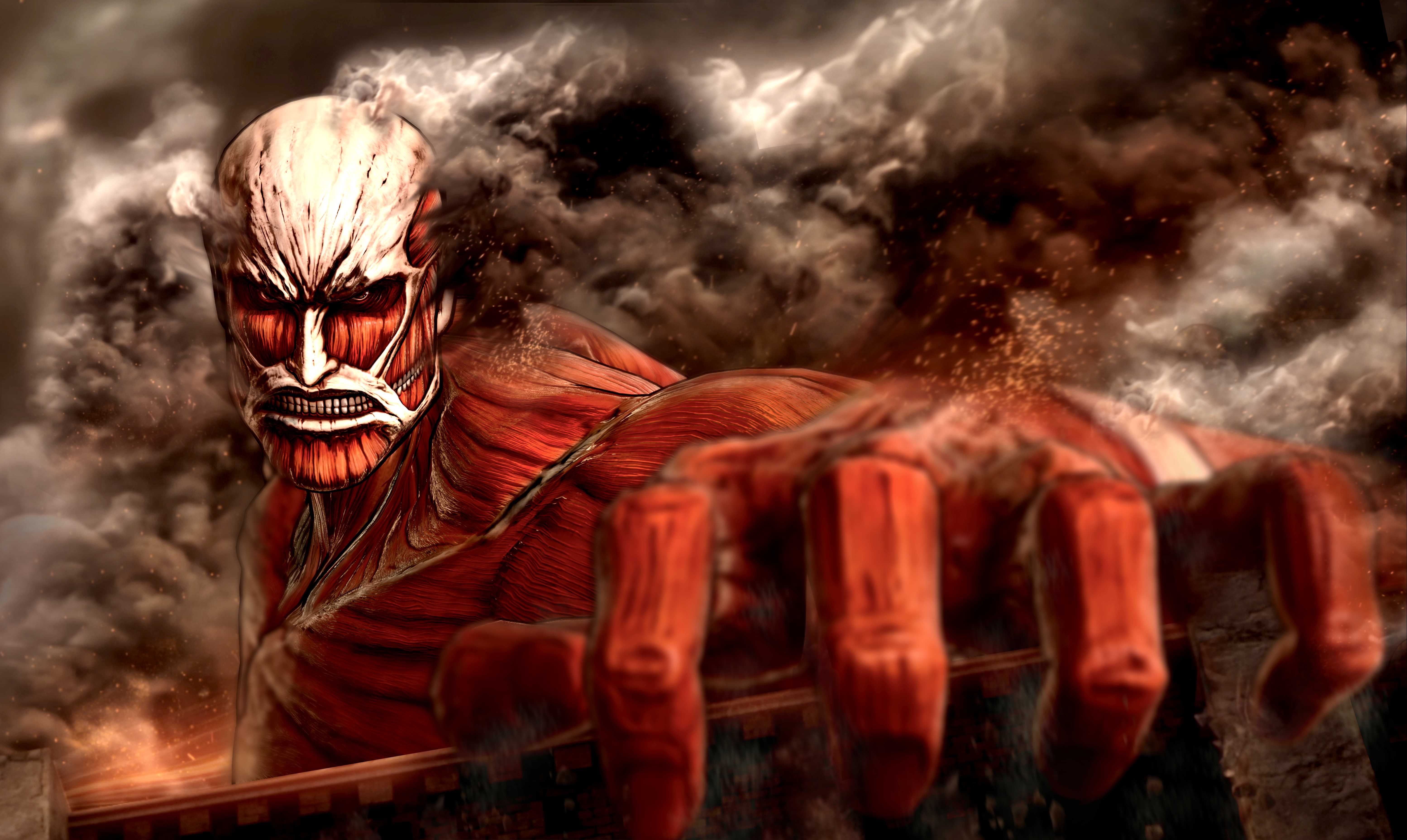 Titan Attack On Wallpaper