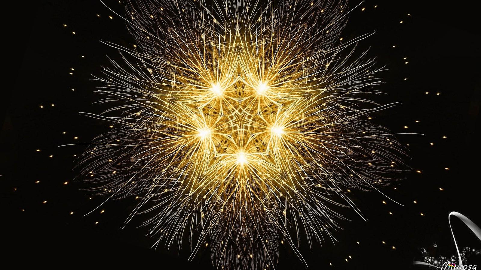 Gold Star HD Wallpaper