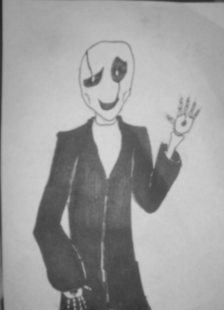 Attempt At Dr W D Gaster By Missluckychan29