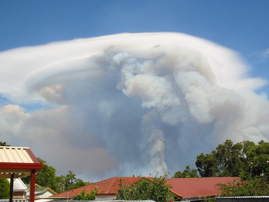 Strange Australia Fire Photo
