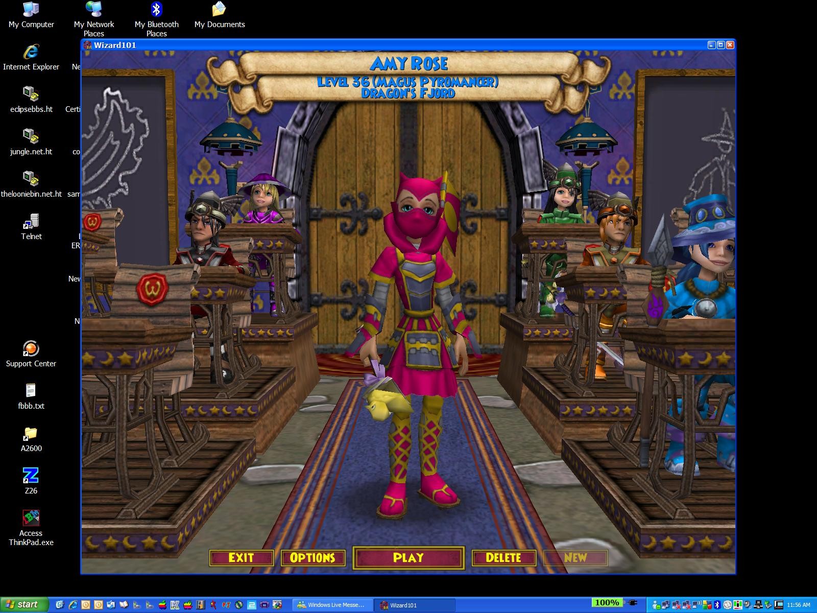Amy Rose Fire Wizard Mmorpg Wizard101 Galleries