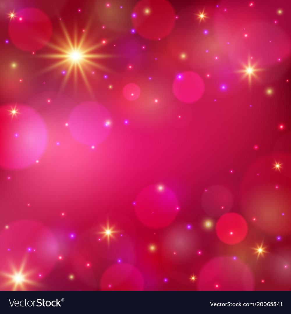 Magic Shining Background Romantic Vector Image