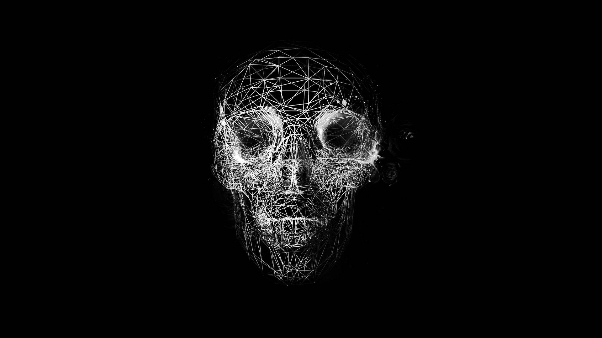 Black Skull Wallpaper