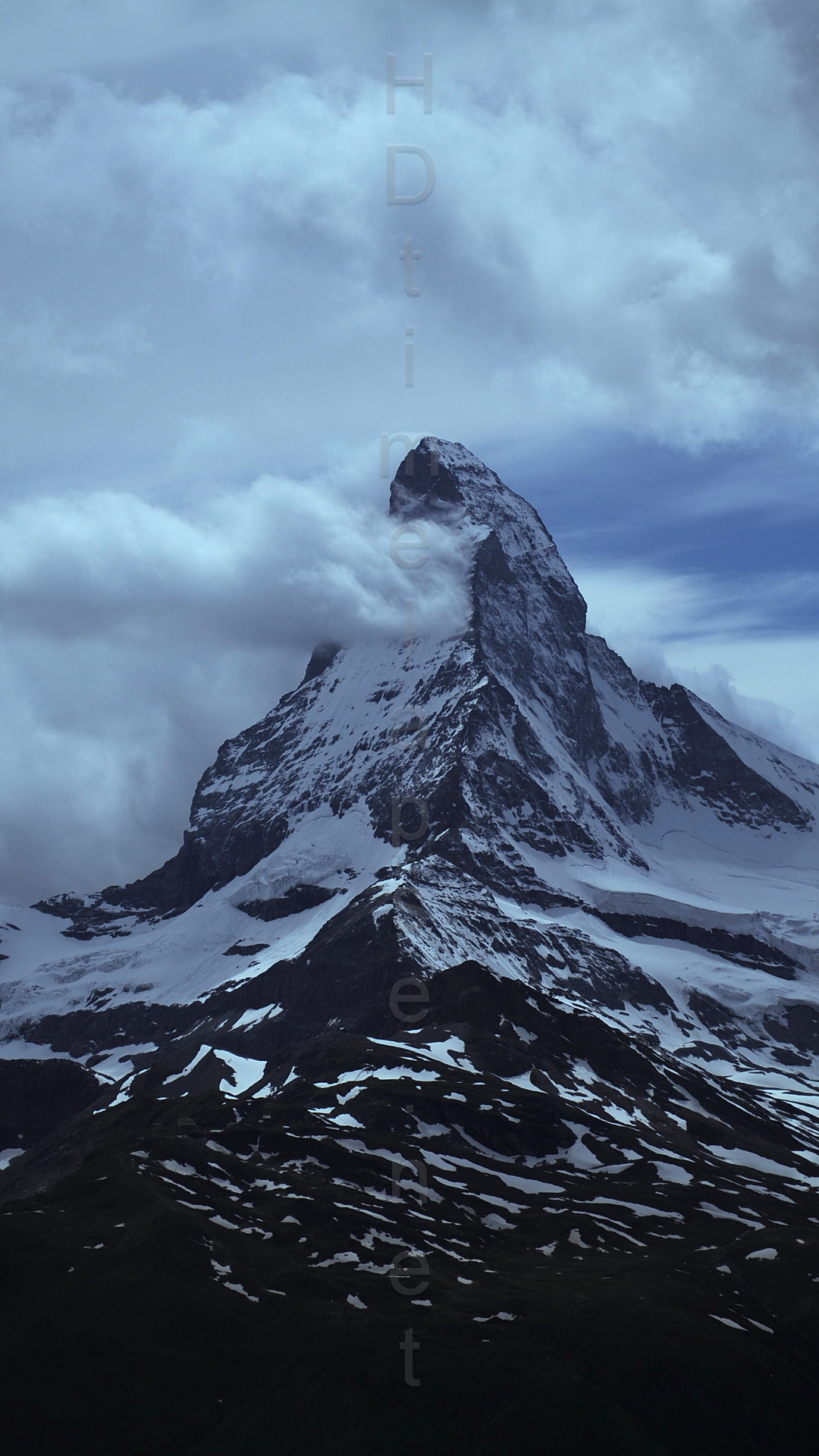 Ultra HD 4K Video Time Lapse Stock Footage   Swiss Alps Matterhorn