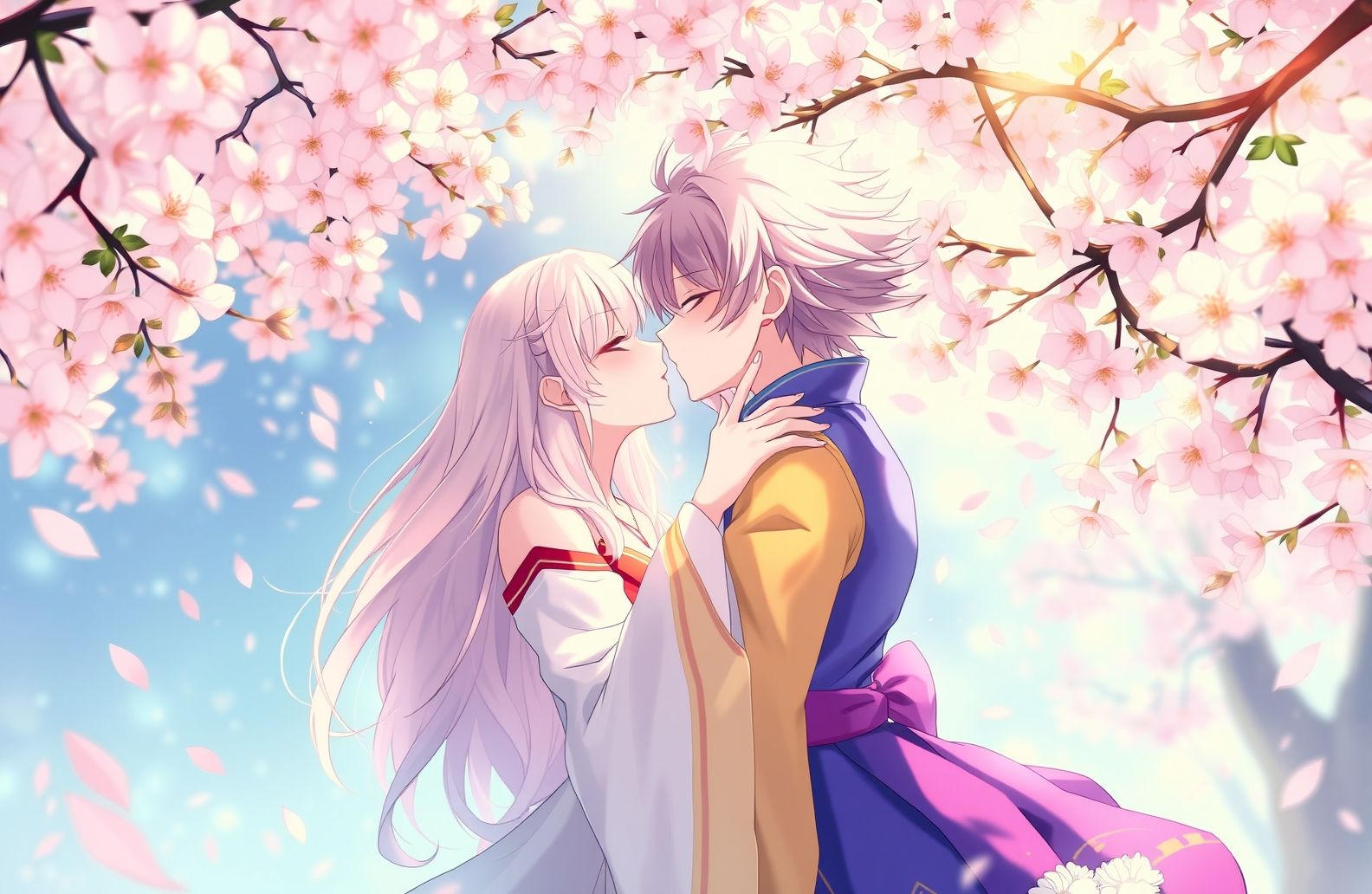 Anime Kiss Wallpaper