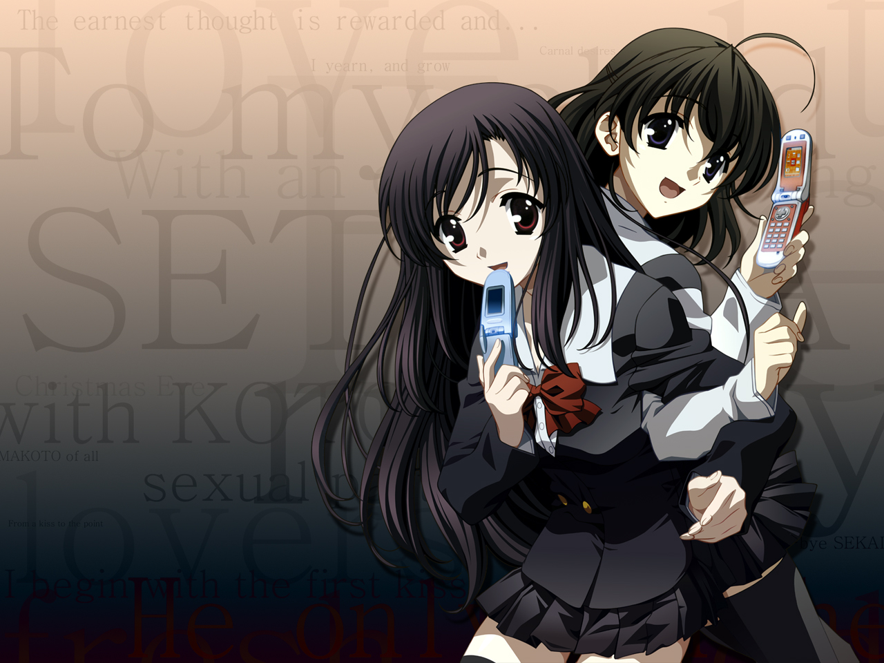 School Days Wallpaper And Background Id