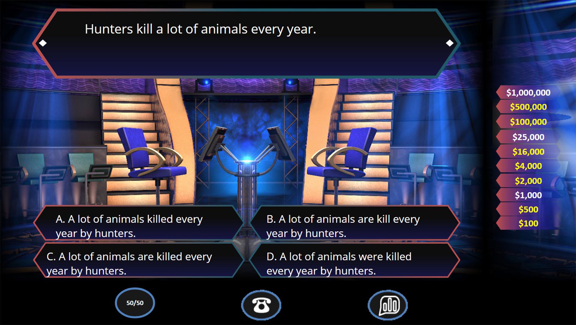 Who wants to be a millionaire Bringing classic TV games to eLearning